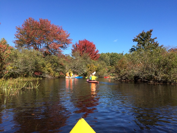 Approaching Frying Pan Pond.
